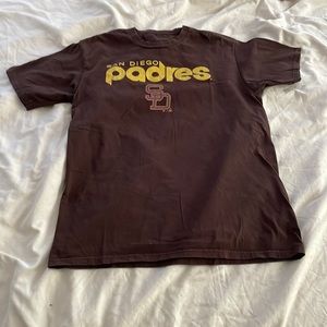 Brown San Diego Padres Shirt
